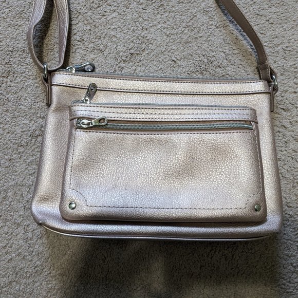 Rose gold Relic crossbody wallet bag - Picture 9 of 9